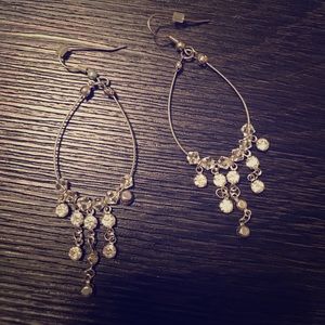 Diamond chandelier earrings